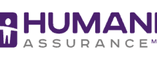 Humania Assurance logo in purple with stylized people.
