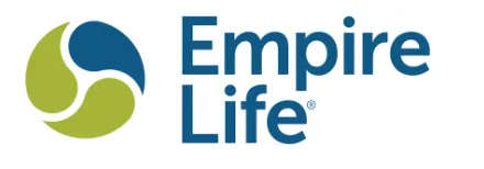 Empire Life logo with blue and green abstract design.